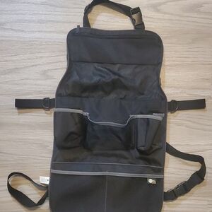 Black Baby Organizer Bag- Strap On For Car & Stoller